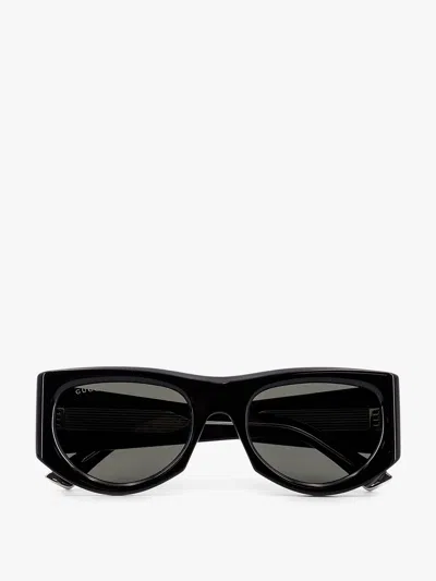 Gucci Women Acetate Sunglasses In Black