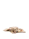 Gucci Women Animal And Floral Print Foulard In Multicolor