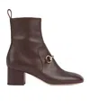 Gucci Women's Ankle Boot With Horsebit In Multi