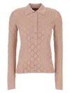Gucci Rhinestone Logo Polo Shirt