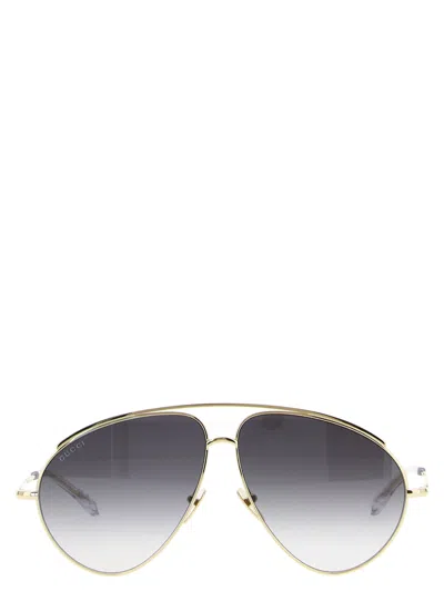 GUCCI GUCCI WOMEN 'AVIATOR' SUNGLASSES