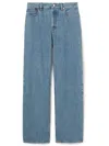 Gucci Classic Denim Jeans For Women In Blue