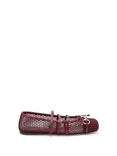 GUCCI GUCCI WOMEN BALLERINAS 2 STRAPS WITH `HORSEBIT`
