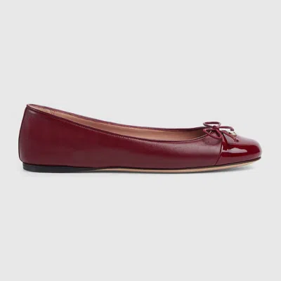 Gucci Women's Ballet Flat With Double G