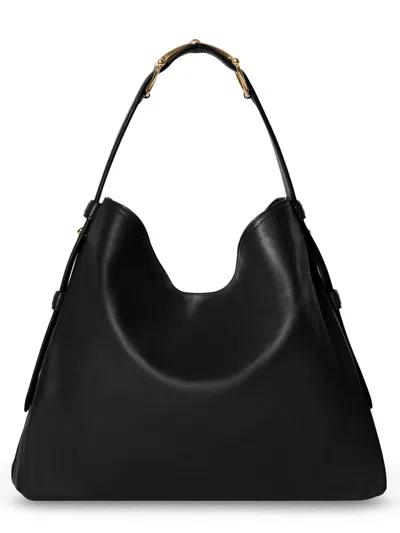 Gucci Large Beatrix Shoulder Bag In Black