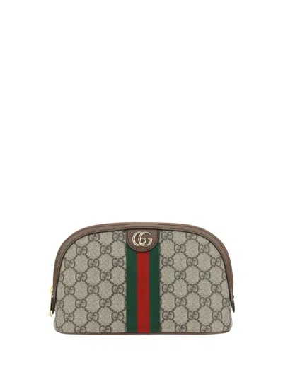Gucci Women Beauty Case In Gray