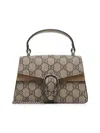 Gucci Women Beige Dionysus Mini Top Handle Bag In Neutral
