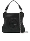 Gucci Small Blondie Shopping Bag In Black