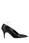 Gucci Women Black Leather  97 Pumps In Black