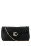 Gucci Black Marmont Large Shoulder Bag In Black