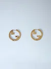 Gucci Women Blondie Hoop Earrings In Gold