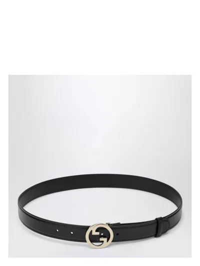 GUCCI WOMEN'S BLONDIE LEATHER BELT