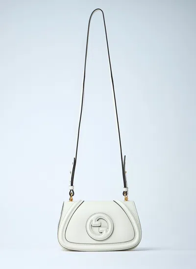 Gucci Women Blondie Shoulder Bag In White
