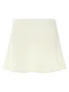 Gucci Bouclé Wool Skirt In White