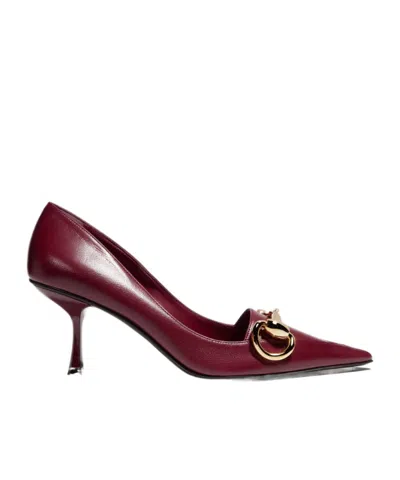 Gucci Women's Boulevard Pump In Burgundy