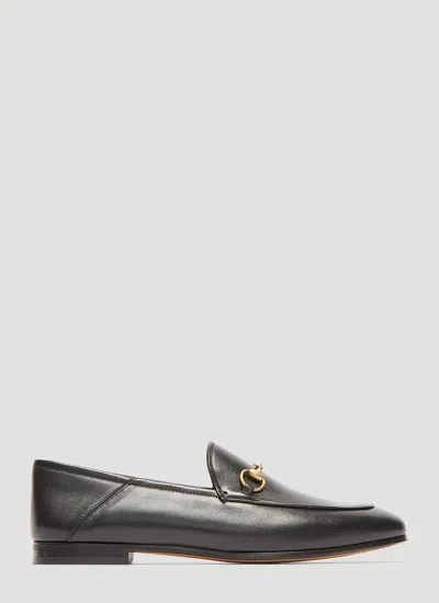 Gucci Women Brixton Loafers In Black