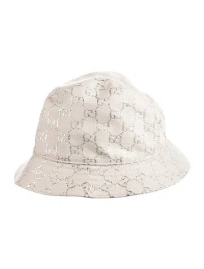 Pre-owned Gucci Women's Bucket Hat In Neutrals