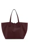 Gucci Women Burgundy Leather Reversible Shopping Bag