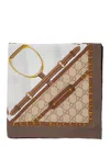 Gucci Women Ca Majolica Twill In Brown