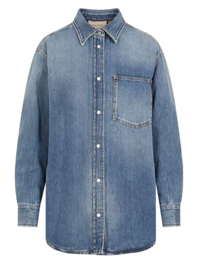 GUCCI WOMEN'S CAMICIA SHIRT