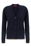 Gucci Women Cardigan Web In Blue