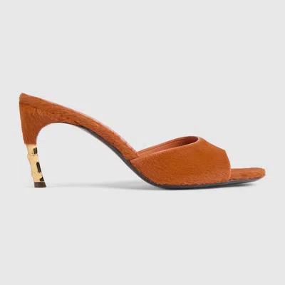Gucci Women's Castello Slide In Orange