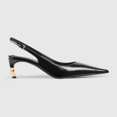 Gucci Women's Castello Slingback In Black