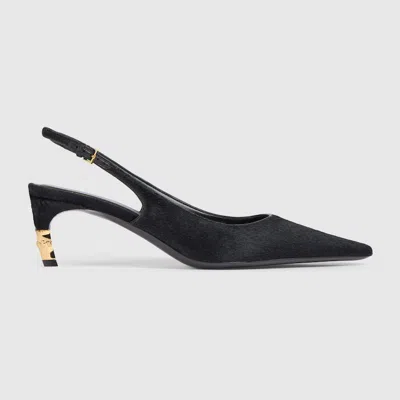Gucci Women's Castello Slingback In Black