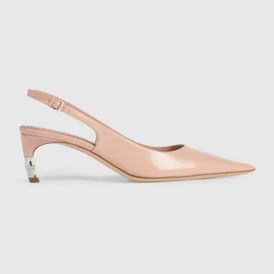 Gucci Women's Castello Slingback In Pink