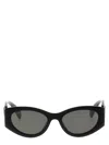 Gucci Stylish Cat Eye Sunglasses With Dark Lenses In Black