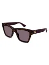 Gucci Cat-eye Gradient Plastic Sunglasses