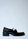 Gucci Two-tone Leather Loafers With Horsebit In Multi
