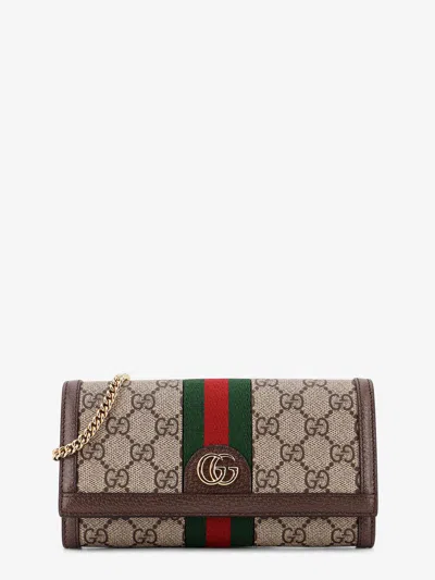 Gucci Women Coated Canvas Ophidia Crossbody Bag With Gg Supreme Motif In Multi