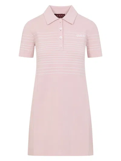 GUCCI WOMEN'S COMPACT JERSEY MINI DRESS