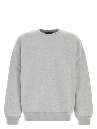 GUCCI WOMEN'S COTTON BLEND OVERSIZE SWEATSHIRT