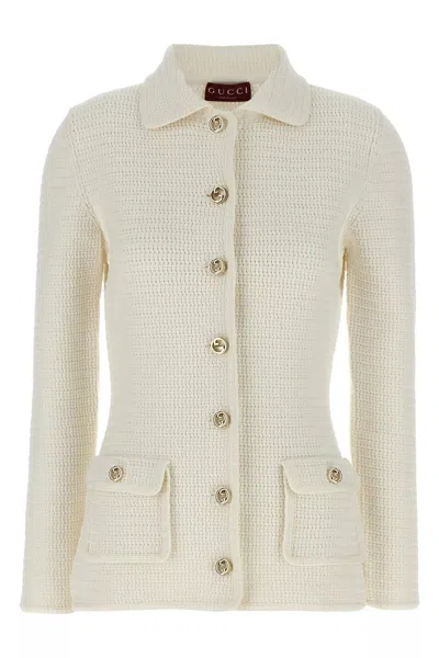 Gucci Women Cotton Cardigan
