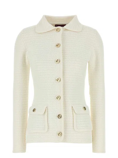 GUCCI WOMEN'S COTTON CARDIGAN