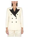Gucci Women Cotton Jacket Gg In Neutral