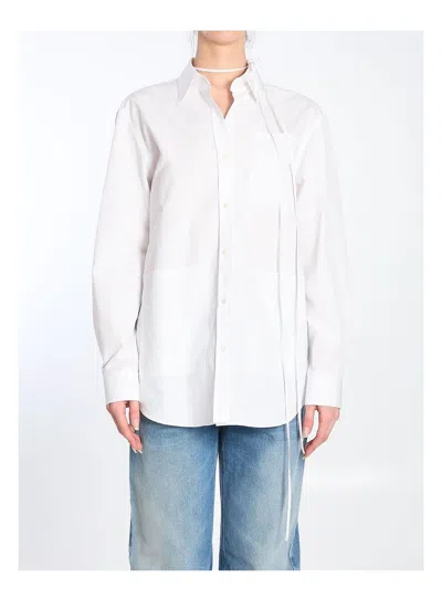 GUCCI WOMEN'S COTTON POPLIN SHIRT