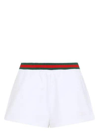 GUCCI WOMEN'S COTTON SHORTS