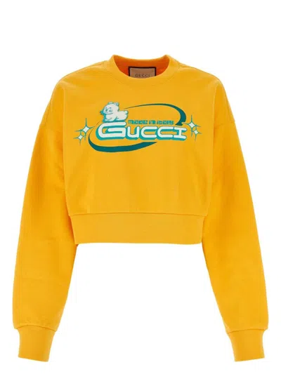 GUCCI WOMEN'S COTTON SWEATSHIRT