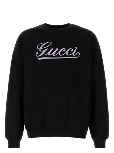 Gucci Black Cotton Sweatshirt