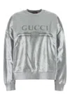 Gucci Laminated Jersey Sweatshirt With Logo