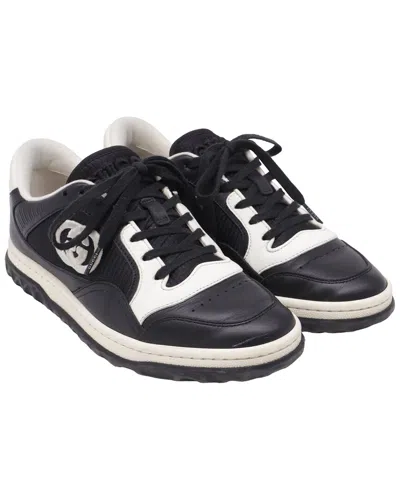 Gucci Women's Cotton Textile Mac80 Low-top Sneaker (authentic Pre-loved) In Black