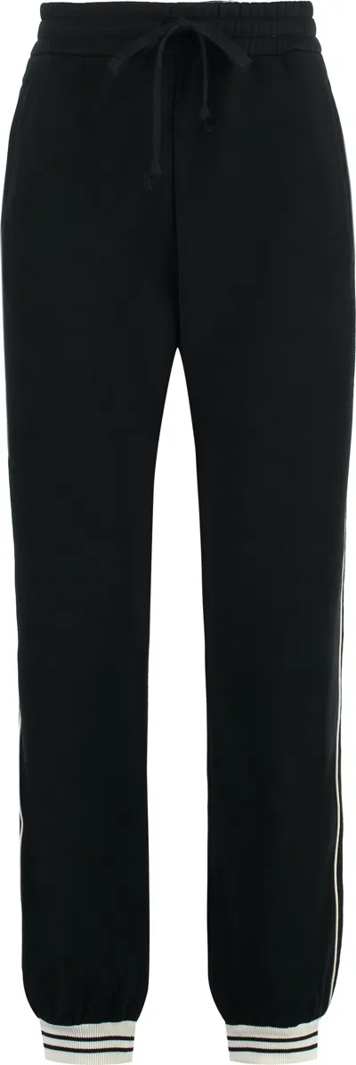 Gucci Women's Cotton Track-pants In Black