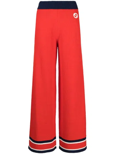 GUCCI GUCCI WOMEN COTTON TROUSERS