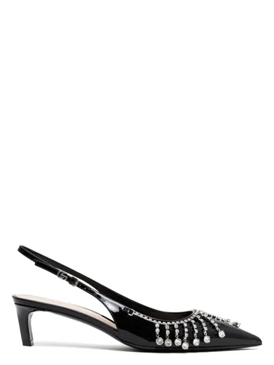 GUCCI WOMEN'S CRYSTAL EMBELLISHED PUMPS