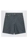 Gucci Denim Shorts In Blue
