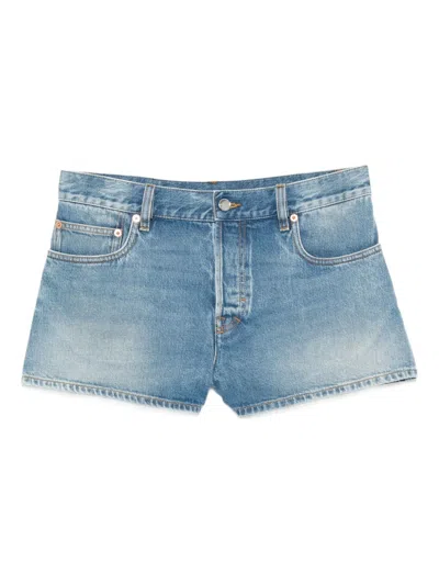 GUCCI GUCCI WOMEN DENIM COTTON SHORTS