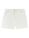 Gucci Women Denim Shorts In White